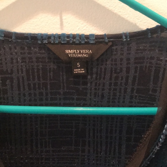 Simply Vera Vera Wang long sleeve small top - Picture 3 of 12